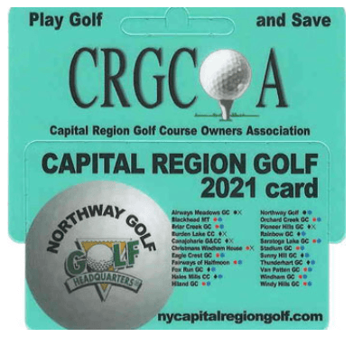 Capital Region Golf Card